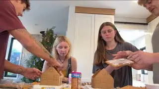 The grossest gingerbread house ever ( wasn’t eaten )