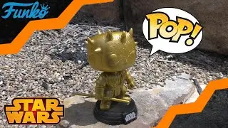 Star Wars Darth Maul Metallic Gold Funko Pop! Vinyl Figure Unboxing & Review