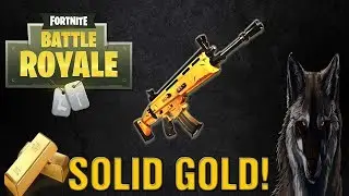 Fortnite Battle Royale NEW SOLID GOLD GAME MODE!!* SOLID GOLD LEGENDARY GAMEPLAY LIVE!!!