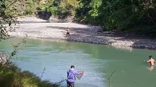 Fishing at zungki river @pensulamliu1404 