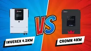 Inverex 4.2kW vs Crown 4kW Inverter | Full Comparison & Review 2025