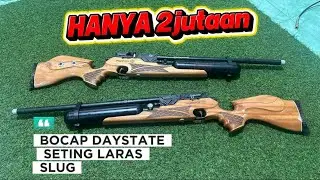 Daystate bocap kayu 500cc seting slug #senapanangin #senapanbocap #senapananginmurah 