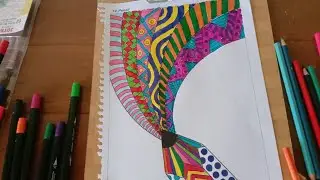 COLORING MAGIC PENCIL DRAWINGS