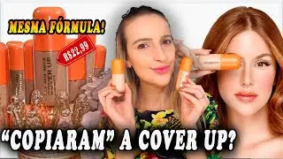 Base COVER UP LOVE RAIN vs Base COVER UP MARI MARIA MAKEUP | COMPAREI