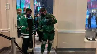 Dallas Stars fans in attendance at home opener