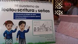 “Mi libro de lectroescritura en señas”, una herramienta para entender la discapacidad
