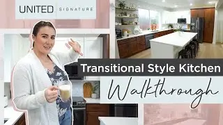 Transitional Style Kitchen Walkthrough - United Signature | Design Build Remodel