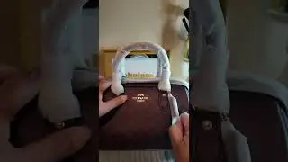 New Coach fall handbag unboxing #rowan #fall #unboxing #blackcurrant #purse #burgundy#fyp