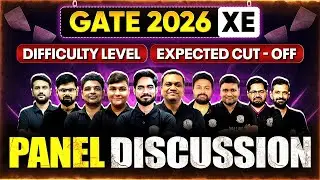 GATE 2026 Engineering Science | GATE XE Difficulty Level | Expected Cut - Off | Panel Discussion
