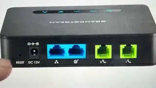 Аппаратный сброс аналогового телефонного адаптера Grandstream