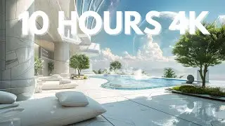 HEAVENLY SPACE AMBIENCE: Pure White Pool for Deep Focus, Study & Anxiety Relief 🌌 2026 Edition