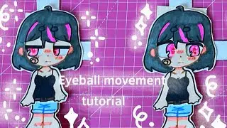 No wire🌟How to make a paper puppet wasu art tutoria🌟eyeball movement tutorial🌟 without wire