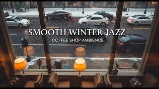 🔴 Warm Jazz Music for Relaxing, Study ,Cozy Fall Coffee Shop Ambience Smooth Jazz Instrumental Music