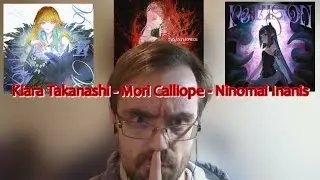 Rapper Streams Ina's/Mori's/Kiara's NEW ALBUMS (vtubers)