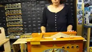 Orgues de barbarie à anches portable en bandouliere