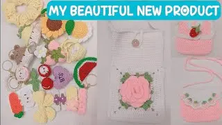 My Beautiful New Product#small business#sariacrochet #cutecollection