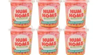Num Noms Sparkle Smoothies Blind Box Unboxing Toy Review