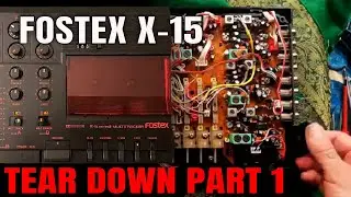 Fostex X15 | разборка часть 1