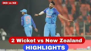 Arshdeep Singh 2 wicket Today IND vs NZ 3rd T20 2023 highlights - Arshdeep 2 Wicket vs New Zealand