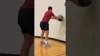 Standing Medicine Ball Chest Pass