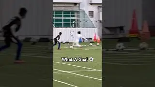 КАКОЙ ГОЛ ⚽️ #футбол #тренировка #шорты #тренды