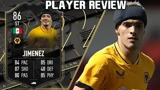 GOAL MACHINE! 🔥 86 SIGNATURE SIGNINGS RAUL JIMENEZ PLAYER REVIEW! FIFA 22 ULTIMATE TEAM