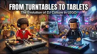 From Turntables to Tablets | The Evolution of DJ Culture in LEGO Stop-Motion