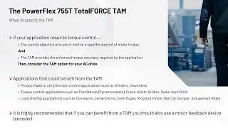 PowerFlex 755T VFD with TotalFORCE Torque Accuracy