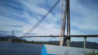 World's 20th longest bridge (H&aring;logaland Bridge)- Second longest in Norway