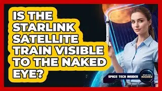 Is the Starlink Satellite Train Visible to the Naked Eye?
