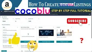 Cocoblu Listings How to create listings On Amazon Vendor Central Cocoblu Retailer