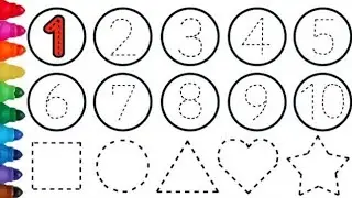 12345  | 123 song | 1234 Number Names | 1 to 10 | 12345 learning for kids| preschool learning video