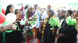 Governor Mohamed Adan Khalif officially opens Maendeleo Ya Wanawake Org. Plaza | Mandera County