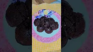 Mini Choco Lava Cake 🍫🔥 | Ek Bite = Chocolate Blast 😍#shorts #minicake #viralrecipe