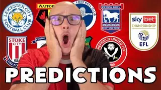 2025/26 Championship Predictions - Week #23