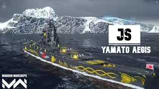 JS Yamato Aegis | Rank 1 BattleShip Market | Modern Warships