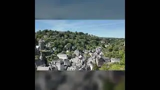 Ein Blick von oben auf die wundervolle Monschauer Altstadt und Burg #monschau #history #castle