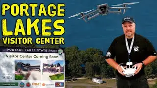 Construction Announced 🚧 New $5M Visitors Center at Portage Lakes State Park!