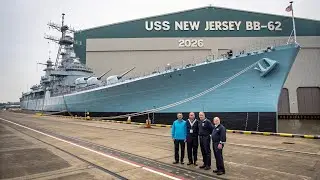 Представлен новый линкор USS NEW Jersey BB-62 2026 года! Улучшенные впечатления от игры на борту!...