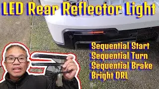 How to install Sequential LED Rear Reflector Lights On a Sequoia