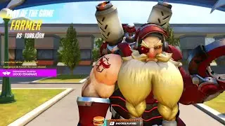 Farmer Dafran Torbjorn - 33 elims! POTG! [ Overwatch Season 29 Top 500 ]