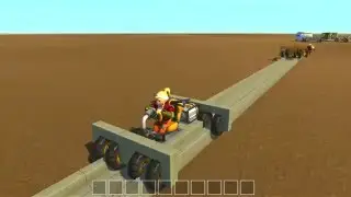 Scrap Mechanic #5 Tåg & Vagn
