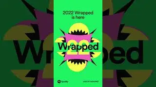 Wrapped is here 🎶 Update your Spotify app to get yours.  