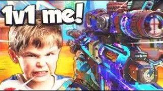 1v1 AGAINST AN ANGRY LITTLE KID!! - Black Ops 3: 6 Years Later..