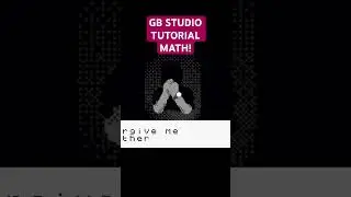 Check out the full GB Studio Tutorial attached to this video! #gbstudio #gameboy #retrogaming
