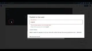 Creating and Sharing  your ePortfolio in Google Sites