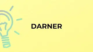 What is the meaning of the word DARNER?