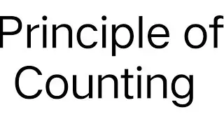 principle of Counting,, from example number  7 , permutations, combination, maths , 11th
