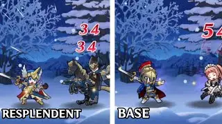 [FEH] Seliph - Resplendent And Base Skins Comparison