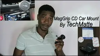 Cool car gadget under $12 - MagGrip CD Slot Car Mount By TechMatte Review